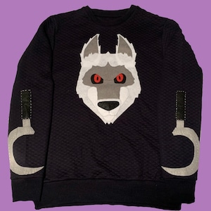 Suéter/sudadera de El Gato con Botas, hecho a mano