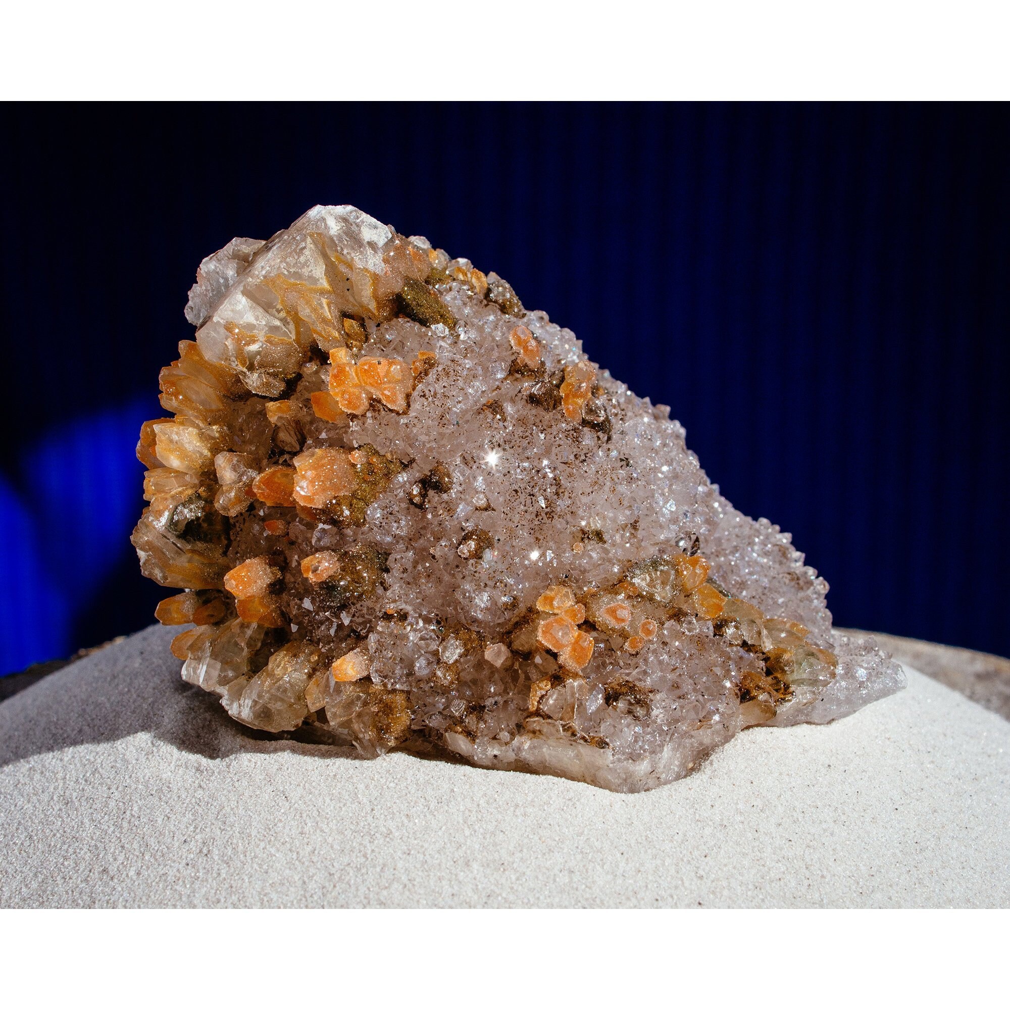 Calcite Orange Brute | Pièce de Collection