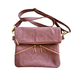 Tasche aus Kunstleder, Schultertasche für Damen, Umhängetasche