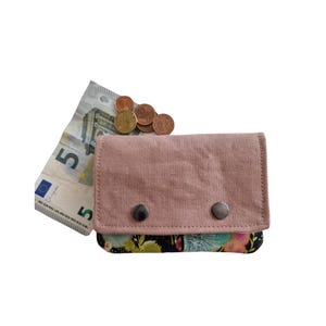 Kleiner Geldbeutel, Mini Geldbörse mit Münzfach