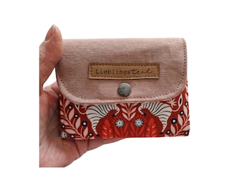 Flora wallet, small wallet, purse