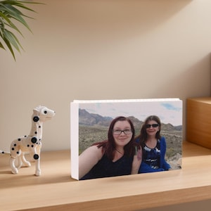 Brick Photo, Custom Building Brick Picture Puzzle, Personalized Photo Gift for Mom, Unique Father&#39;s Day Gift, Memory Puzzle Gifts