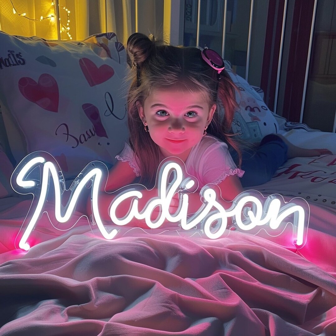 Last Name Neon Sign, Wedding Neon Sign, Neon Wedding Backdrop, Light up