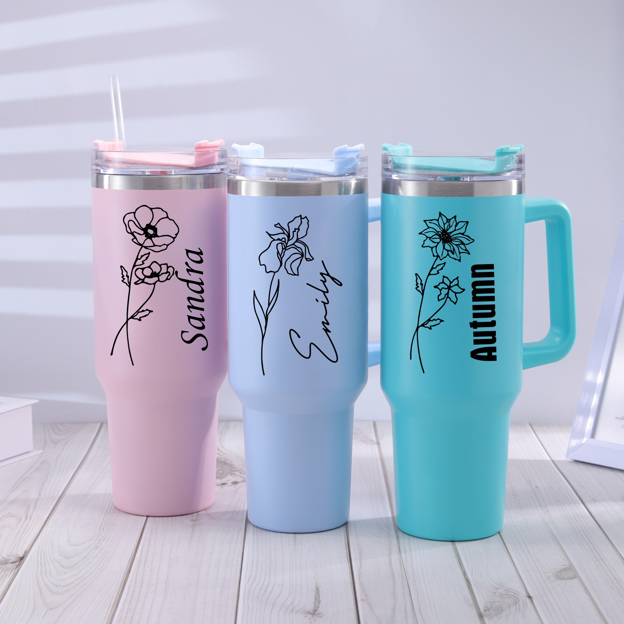 Insulated 32 oz Team Cup with Straws – Team Modern Fit