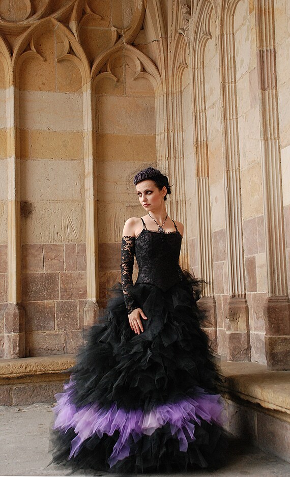Dress '' DARK GOTHIC LADY'' Black Gothic | Etsy