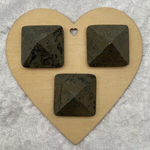Mini Pyrite pyramids