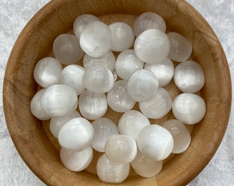 Selenite tumblestones