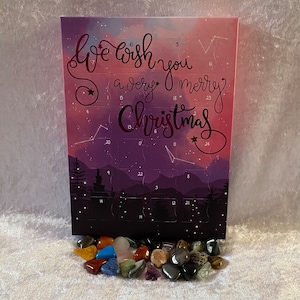 Crystal tumblestone advent calendar