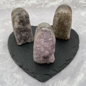 Mini Amethyst cut base geodes