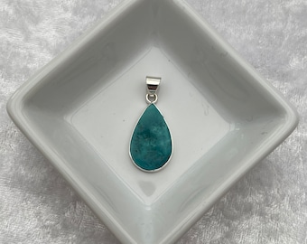 Sleeping Beauty Turquoise Pendant