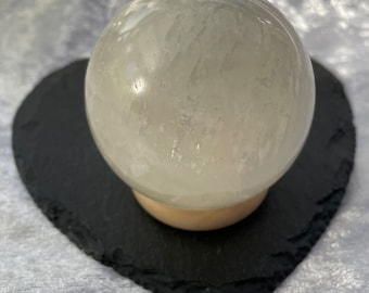 Lemon Calcite Sphere