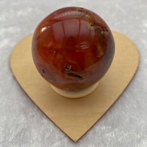 Carnelian sphere