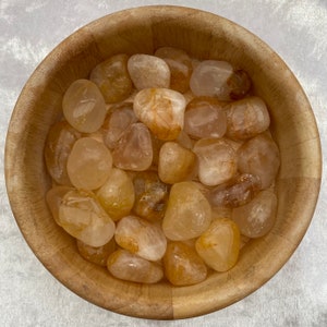 Golden Healer Quarz Trommelsteine