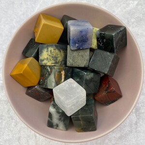 Mini cubi di cristallo