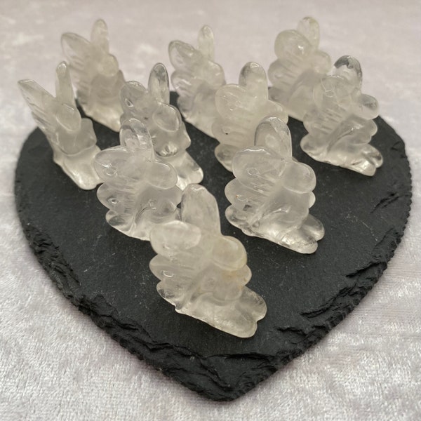 Mini Clear Quartz fairies