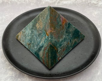 オーシャンジャスパーピラミッド - Etsy 日本