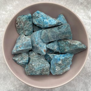 Rough Blue Apatite