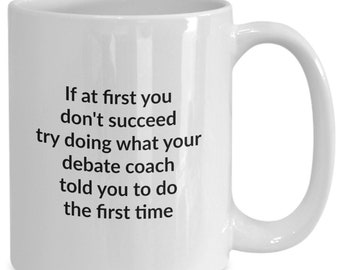 Debate Coach Mug Gift