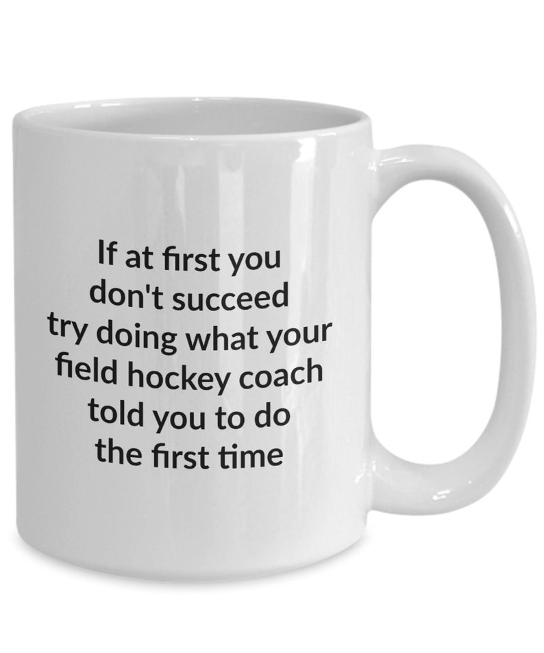 Field Hockey Coach Mug Gift Etsy