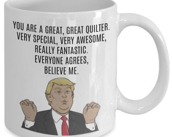 Quilter Mug, Quilting Gift