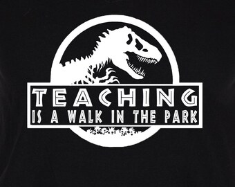 Teaching is a Walk in the Park SVG