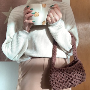 Honeypot Handbag Knitting Pattern (digital download) PDF