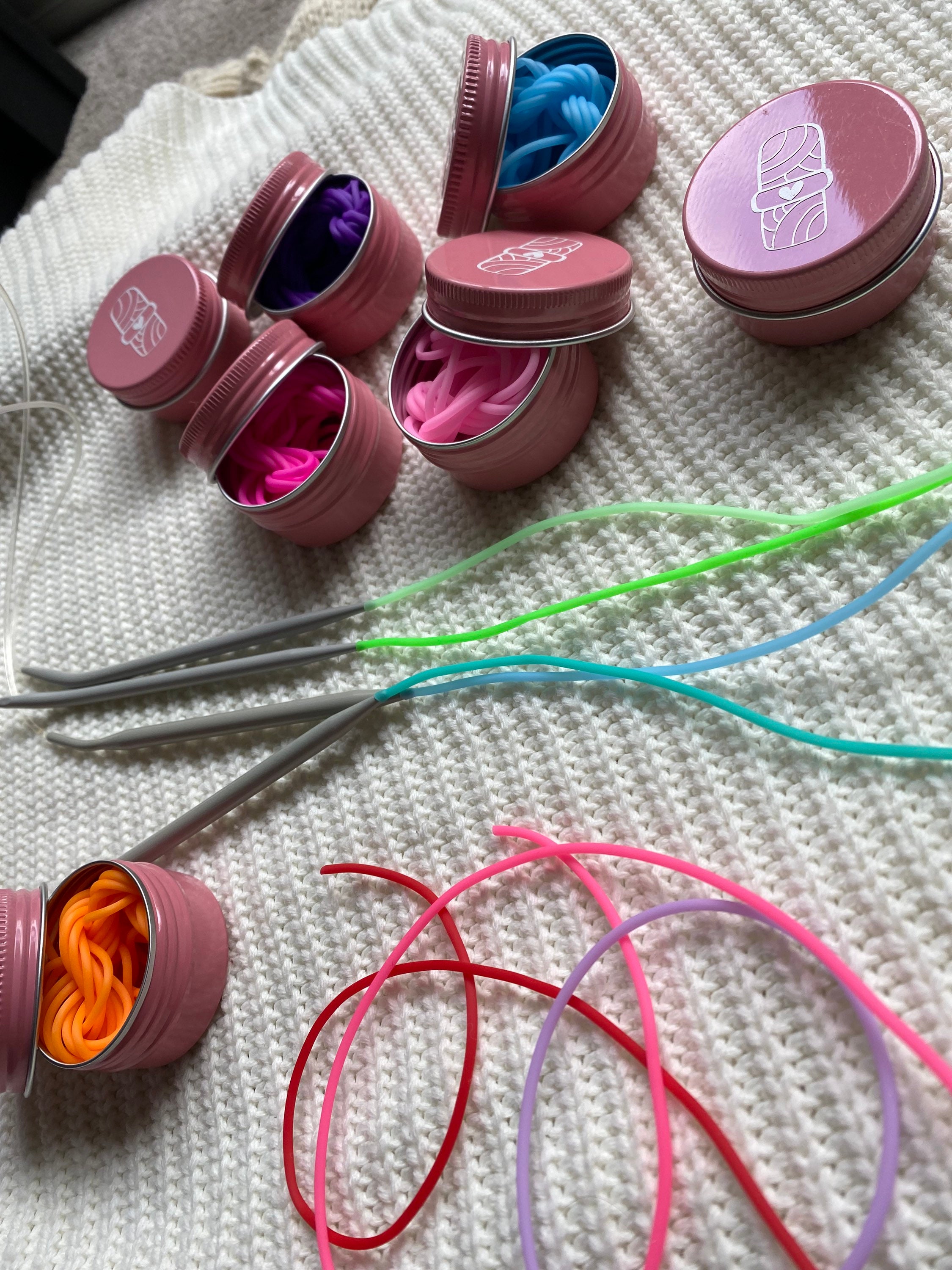 Vancool 18 PCS Knitting Stitch Holders - Yarn Stitch Holder Set for