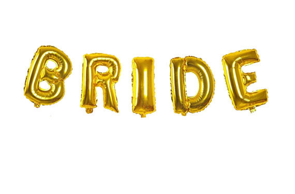 Gold Bachelorette Party Decorations Kit Bridal Shower Etsy