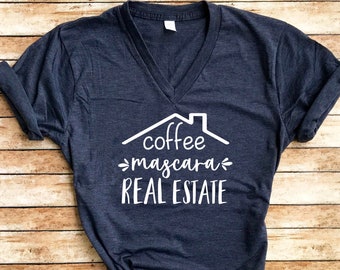 Download 909 Coffee Mascara Real Estate Svg Svg File 183mb