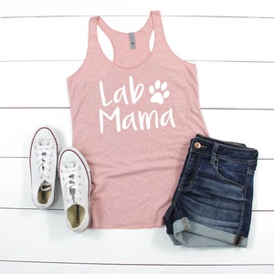 Lab Mama / Tank Top / Shirt / Labrador / Labrador Retriever / Labrador Shirt