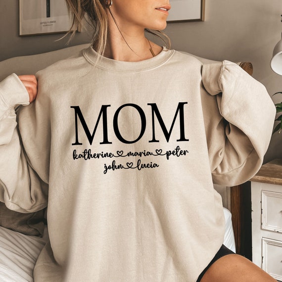 Custom Sweatshirt, Custom Order Sweatshirt, Unisex Crew Neck Sweaters, Mother's Day Gift, Youth Sweater, Custom Christmas Sweaters