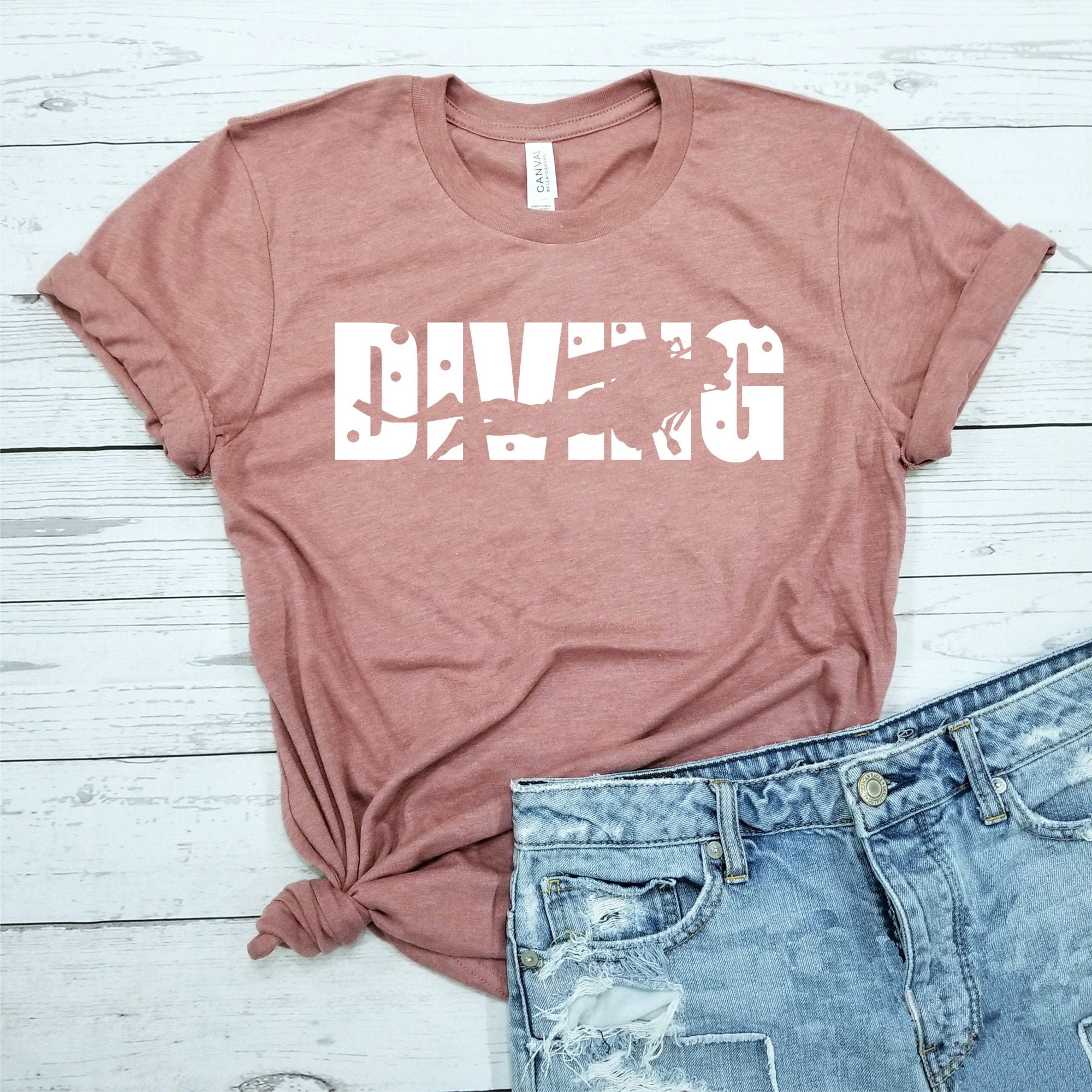 Diving / Shirt / Diving Shirt / Scuba Diving Shirt / Scuba Etsy