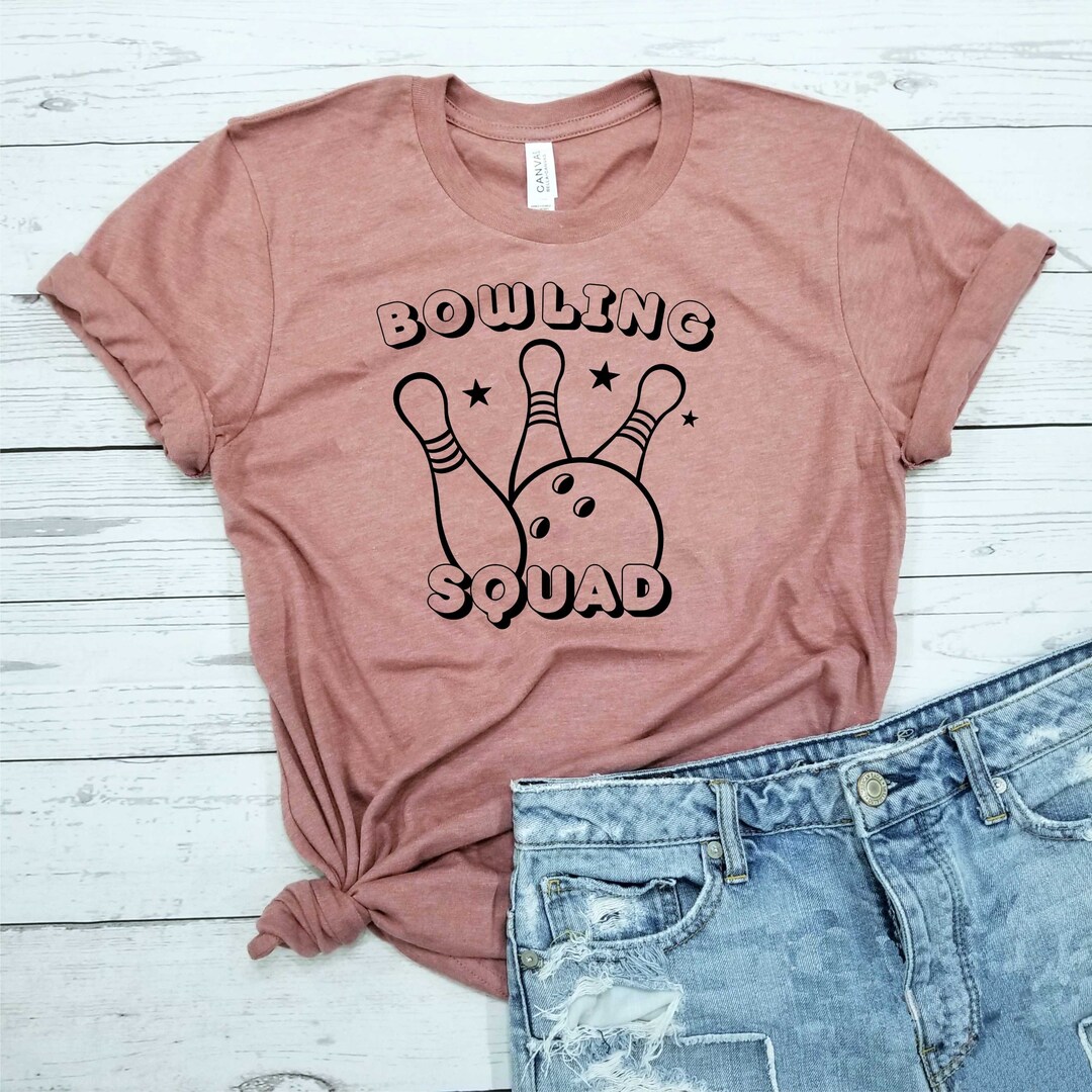 Bowling Squad Shirt, Custom Bowling Shirt for Men and Women Birthday