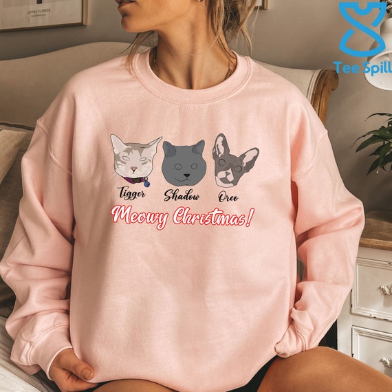 Cat clearance face hoodie