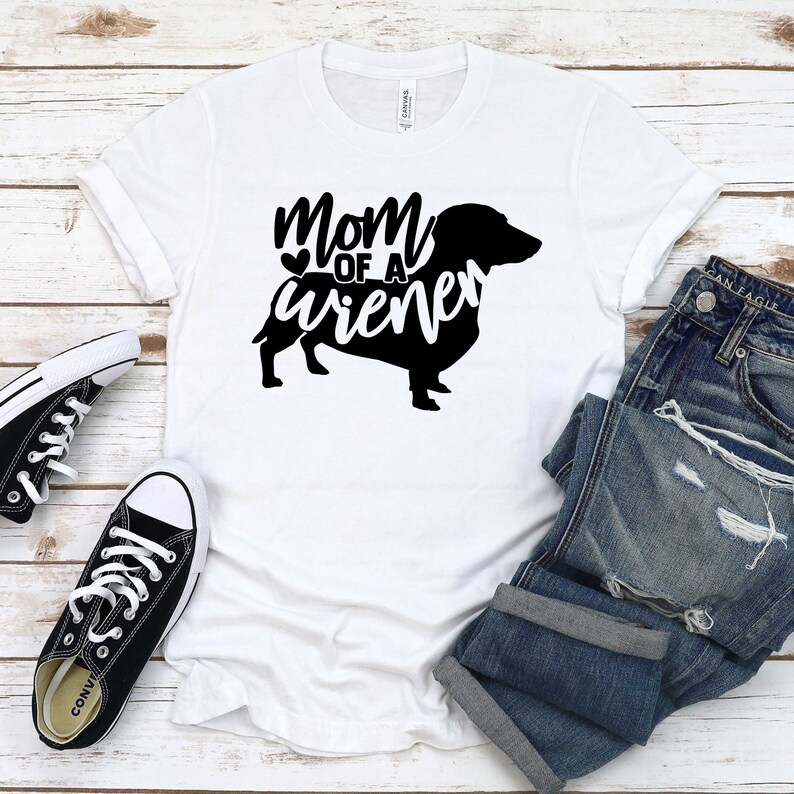 Mom of A Wiener / Shirt / Wiener Dog Shirt / Weiner Dog / Etsy