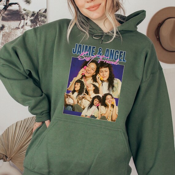 Best Friend Gift Sweatshirt Custom Vintage Bootleg Hoodie for BFF
