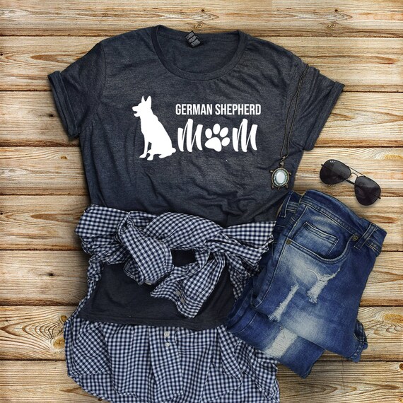 german shepherd dog mom shirt