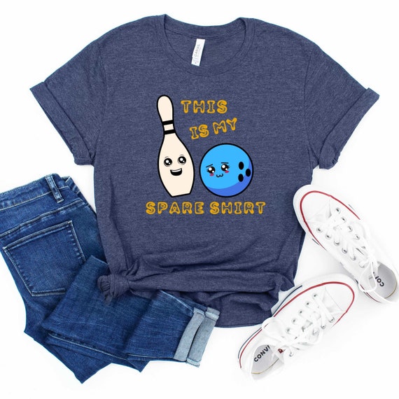 This Is My Spare Shirt Funny Bowling Gift T-Shirt This Is My Spare Shirt Funny Bowling Gift T-Shirt