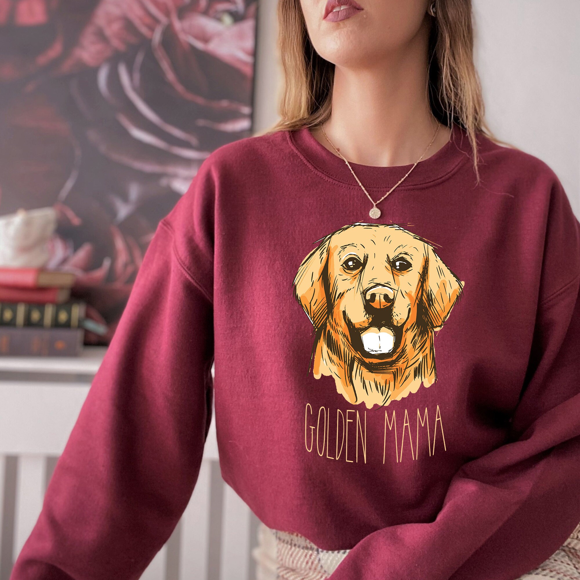 Golden retriever top sweatshirt urban outfitters