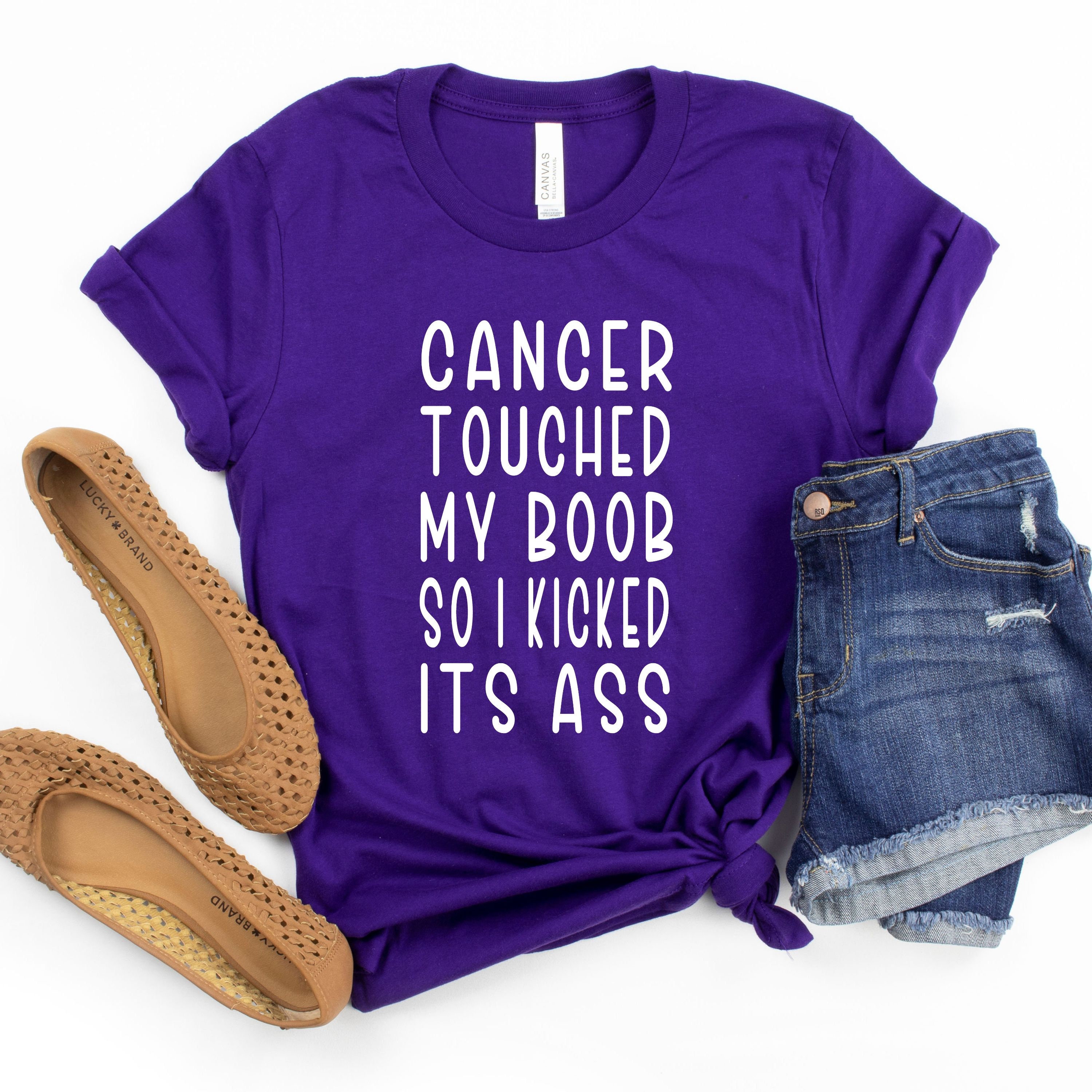 Cancer Boob Tshirt 