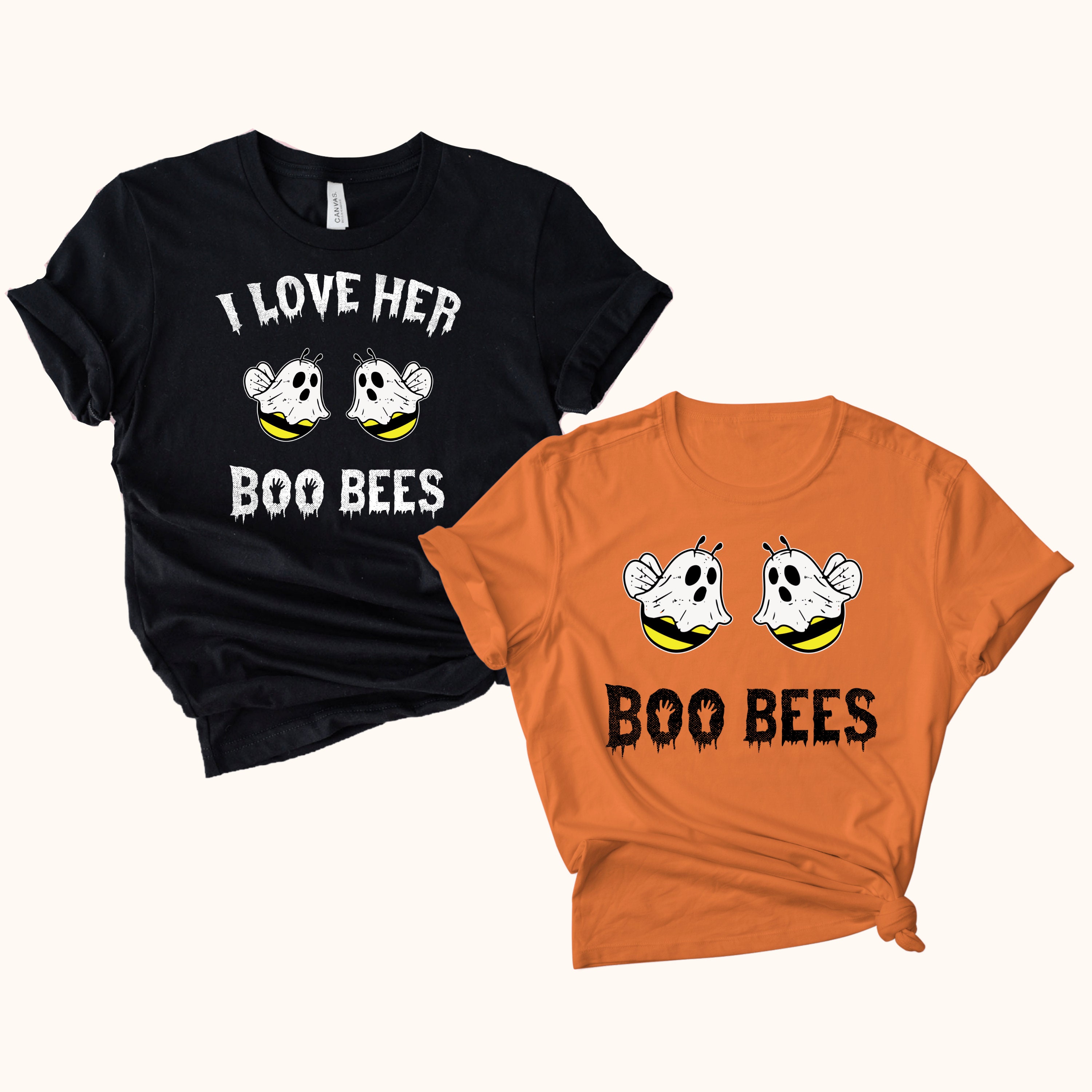 his and hers halloween t shirts