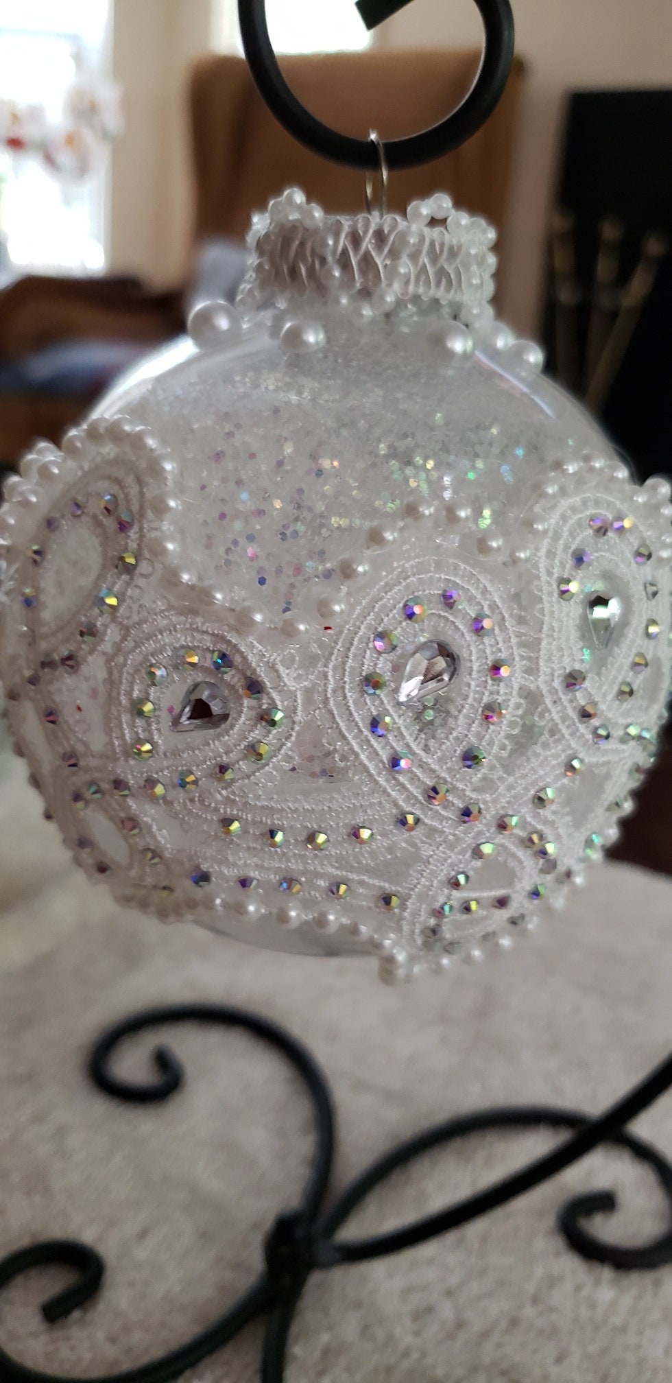 Elegant Christmas Ornament Etsy