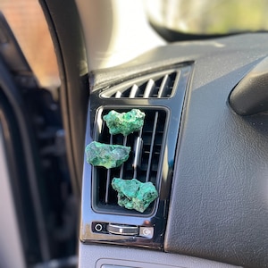 Raw Mineral Car Vent Clip