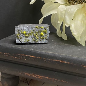 Ettringite, Calcite Crystal Speciman/Calcite Crystal