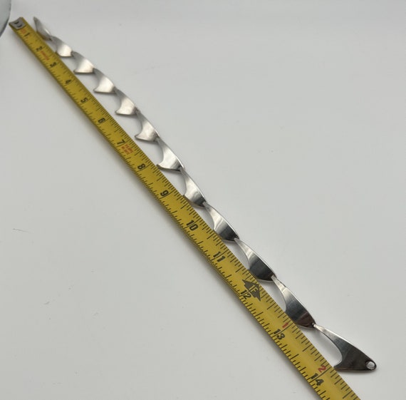 Rare Denmark Bent Knudsen Solid Sterling Shark To… - image 5