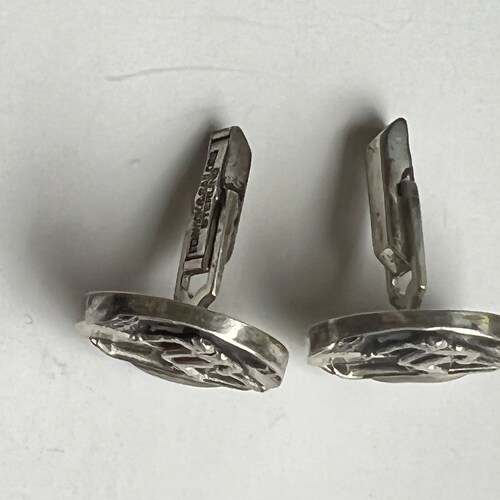 Fenwick and Sailor Sterling Vintage Skier Cufflinks shops