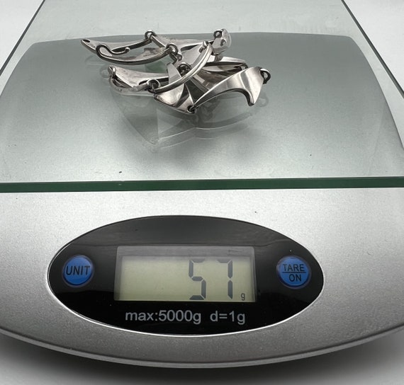 Rare Denmark Bent Knudsen Solid Sterling Shark To… - image 6