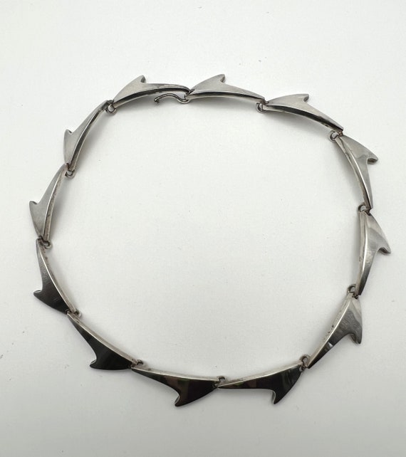 Rare Denmark Bent Knudsen Solid Sterling Shark To… - image 2