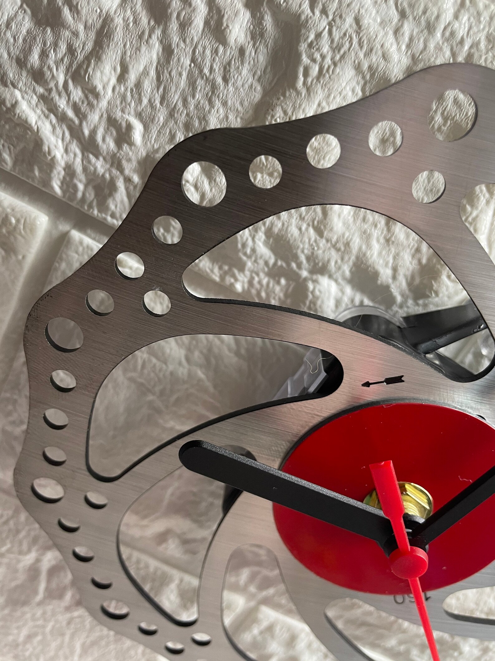 UPCYCLED Brake Disc Rotor Wall Clock MTB Mountain Bike Cycling