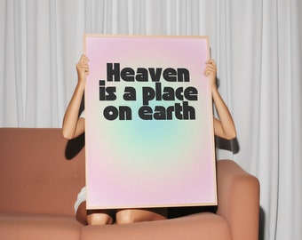 Heaven art  print on Museum quality Paper - Aesthetic art prints -  artistic home decor - stylish wall art -
